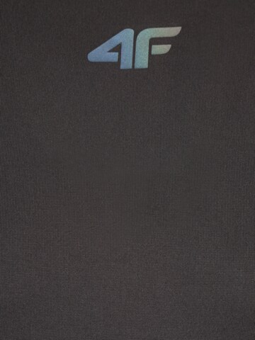 4F - Camiseta funcional en negro