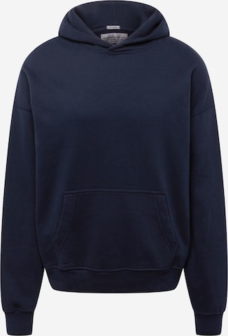 Sweat-shirt Abercrombie & Fitch en bleu : devant