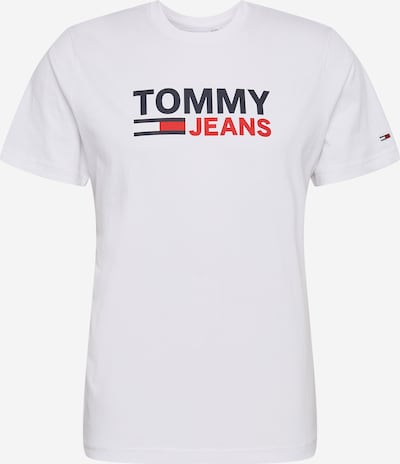 Tommy Jeans Majica u mornarsko plava / crvena / bijela, Pregled proizvoda