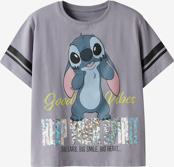 NAME IT - Camiseta 'NKFDYMI STITCH' en lila: frente