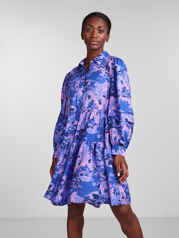 Y.A.S Shirt Dress 'NILLO' in Blue: front