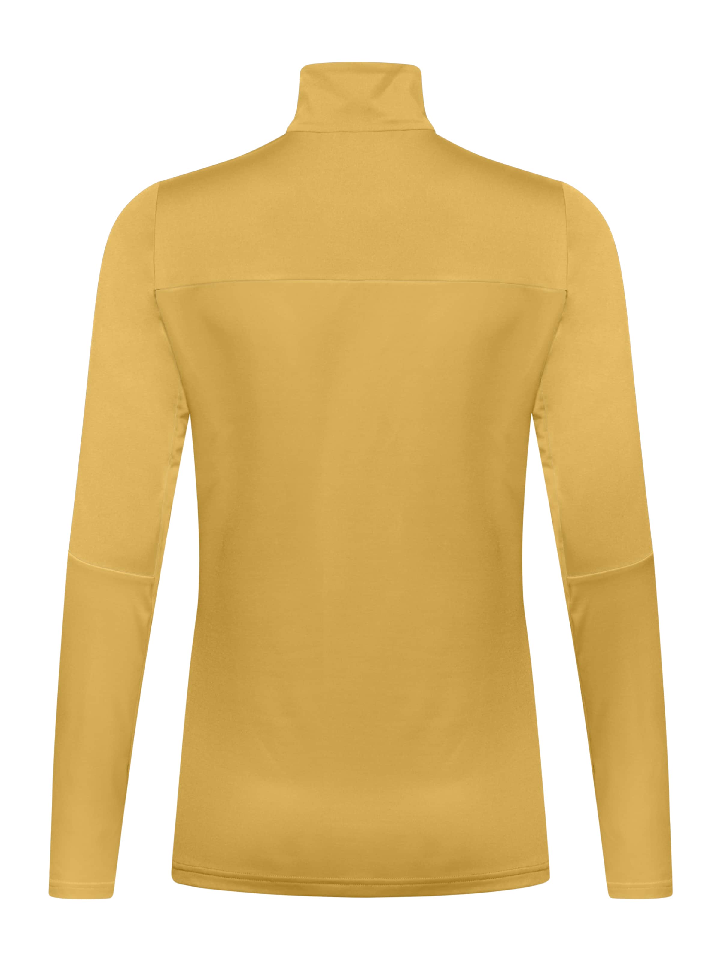 VAUDE Athletic Sweater in Yellow