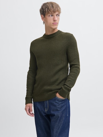 JJ Rebel Pullover 'JREBFRAME' i grøn: forside