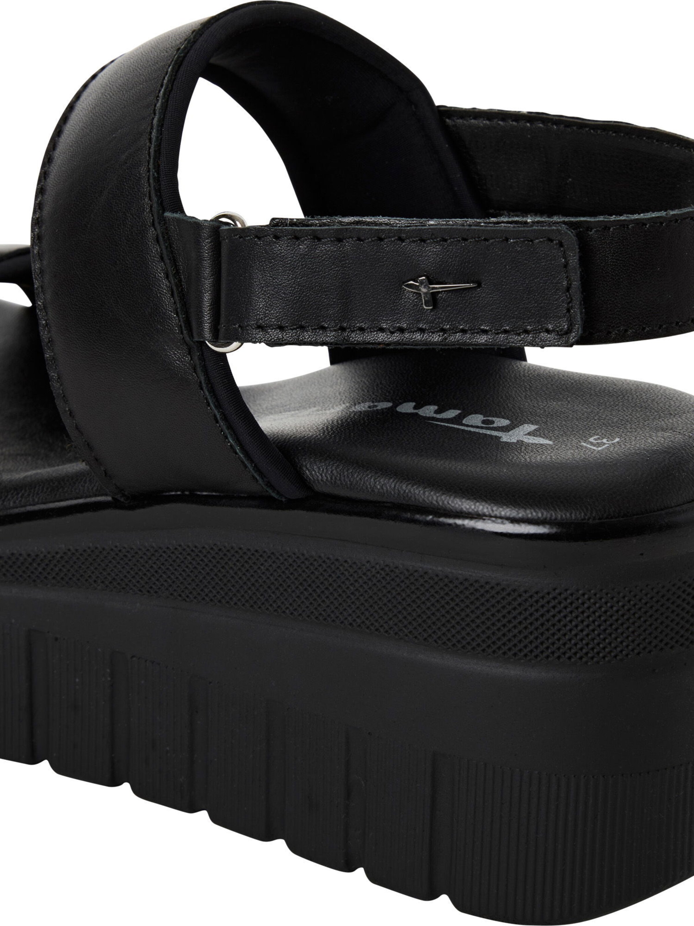 Tamaris Sandaal in Zwart