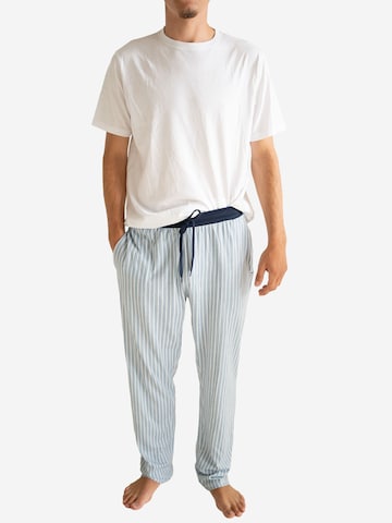 Phil & Co. Berlin Pyjamahose 'Cozy Classics' in Blau