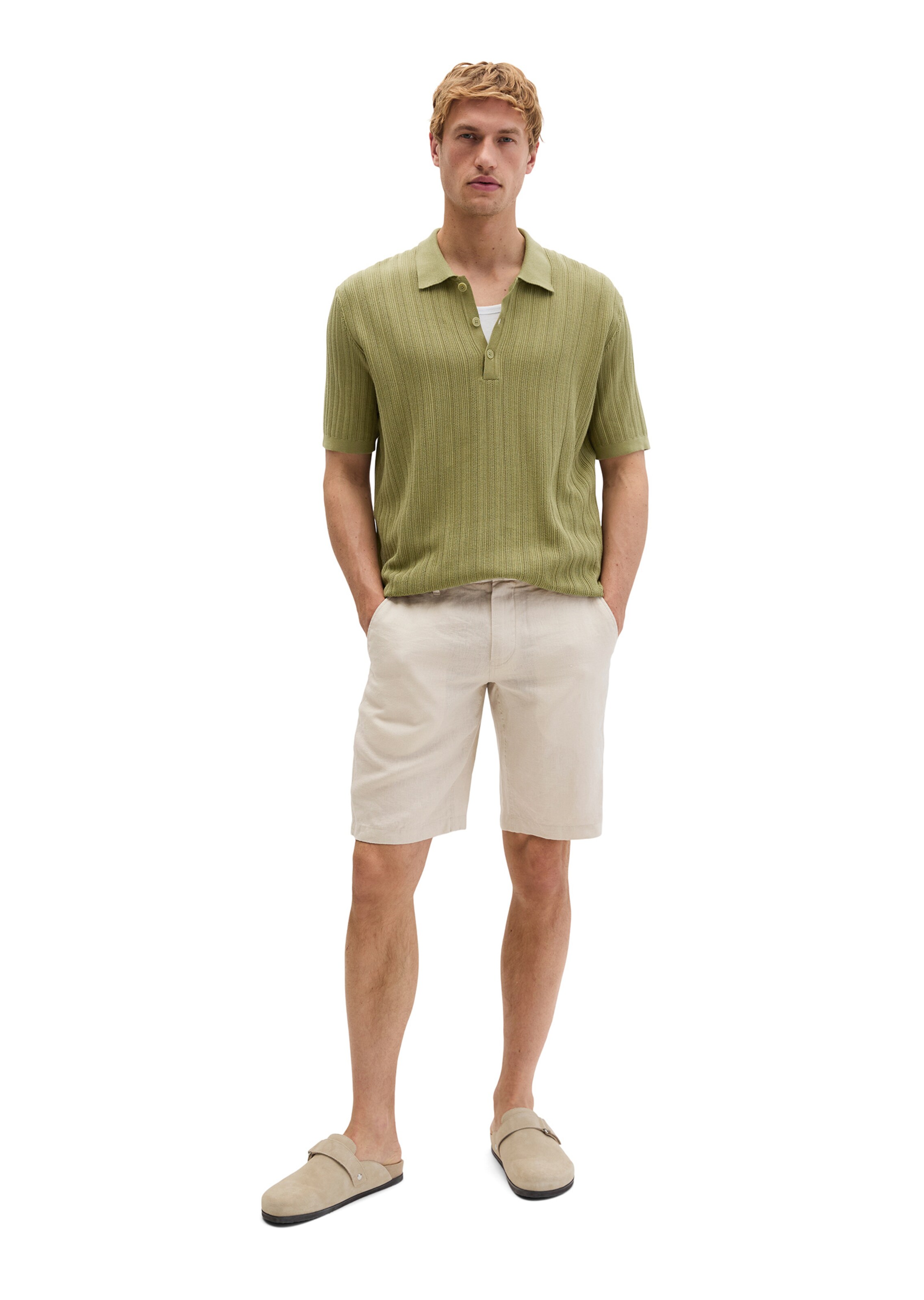 Marc O'Polo Poloshirt in Grün