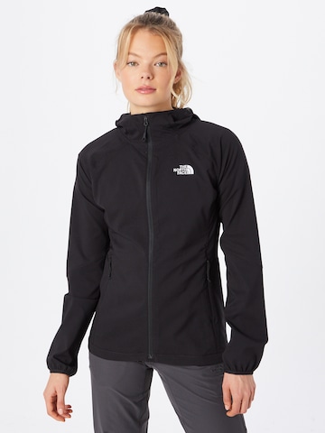 THE NORTH FACE Athletic Jacket in Black: front