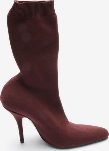 Balenciaga Dress Boots in 38 in Red: front