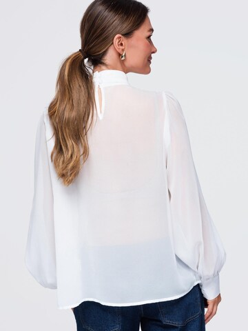 Camicia da donna di Ombre in bianco