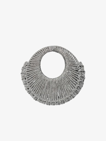 HIBOURAMA Clutch 'Juwelen' in Silber