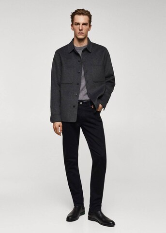 MANGO MAN Slim fit Jeans 'Jan' in Black