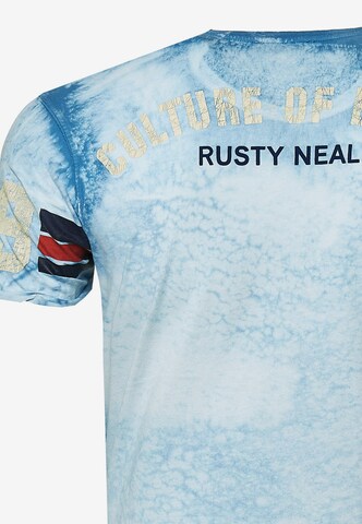 Rusty Neal T-Shirt in Blau