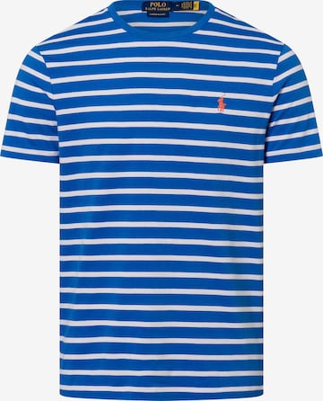 T-Shirt Polo Ralph Lauren en bleu : devant