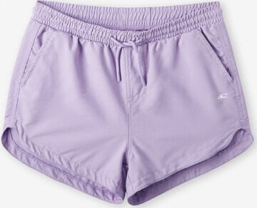 Maillot de bain de sport 'Solid' O'NEILL en violet : devant