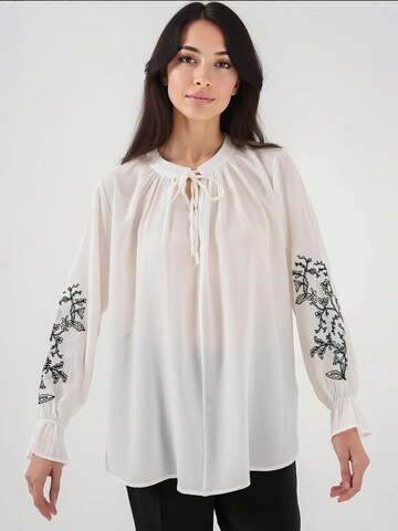 Camicia da donna di Bigdart in bianco: frontale