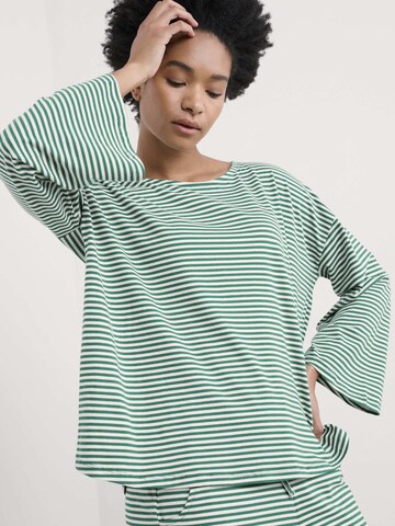 Seasalt Cornwall Pyjama 'Tree Shadow' in Groen
