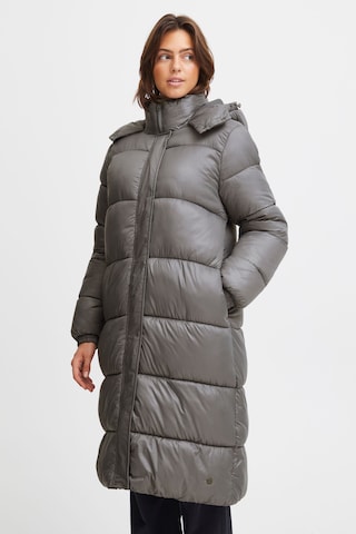 Oxmo Winter Coat 'abby' in Grey: front