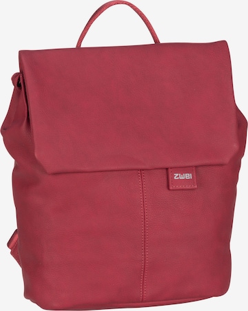 ZWEI Backpack 'Mademoiselle' in Red: front