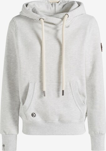 Sweat-shirt 'Fanci' khujo en gris : devant