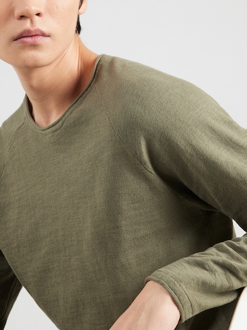 JACK & JONES Pulóver 'JJBreeze' - zöld