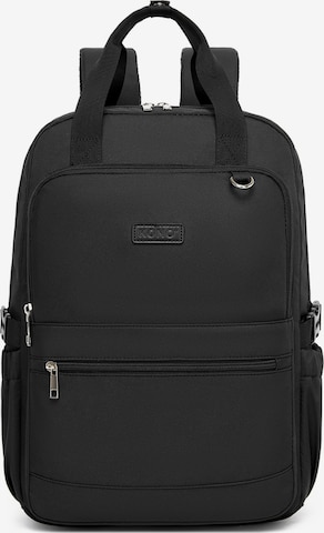 Kono Backpack in Black: front