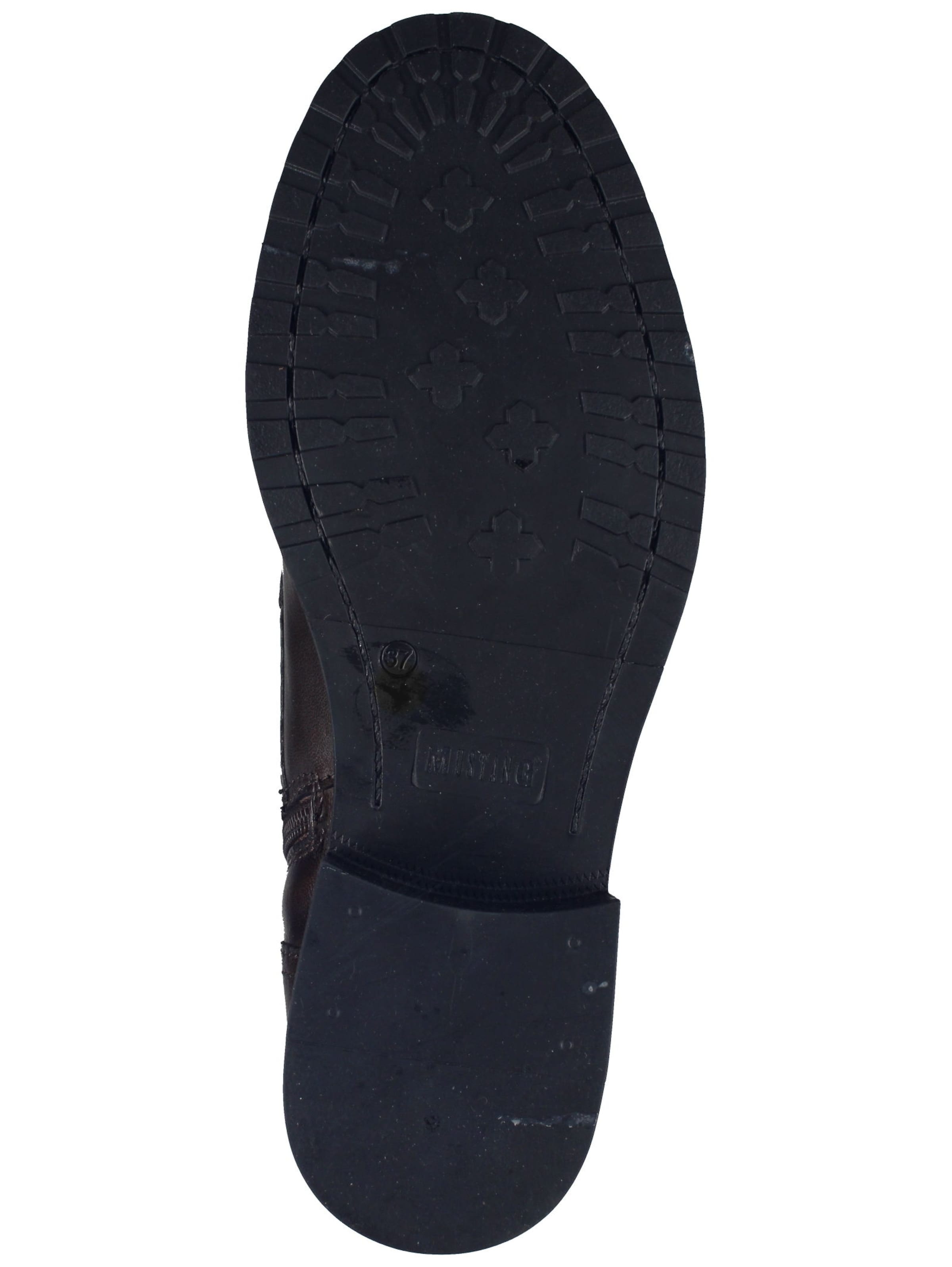 Bottines à lacets MUSTANG en marron