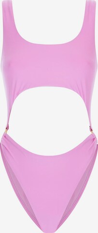 GUESS Swimsuit in Pink: front