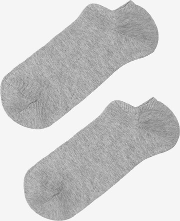 CALZEDONIA Ankle Socks in Grey: front