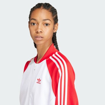 Veste de survêtement 'Adicolor Classics' ADIDAS ORIGINALS en blanc