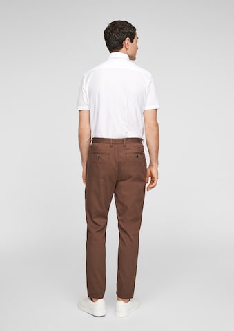 s.Oliver BLACK LABEL Regular Chino Pants in Brown