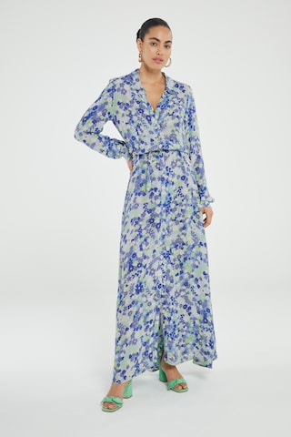 Fabienne Chapot Shirt Dress 'Lira' in Blue