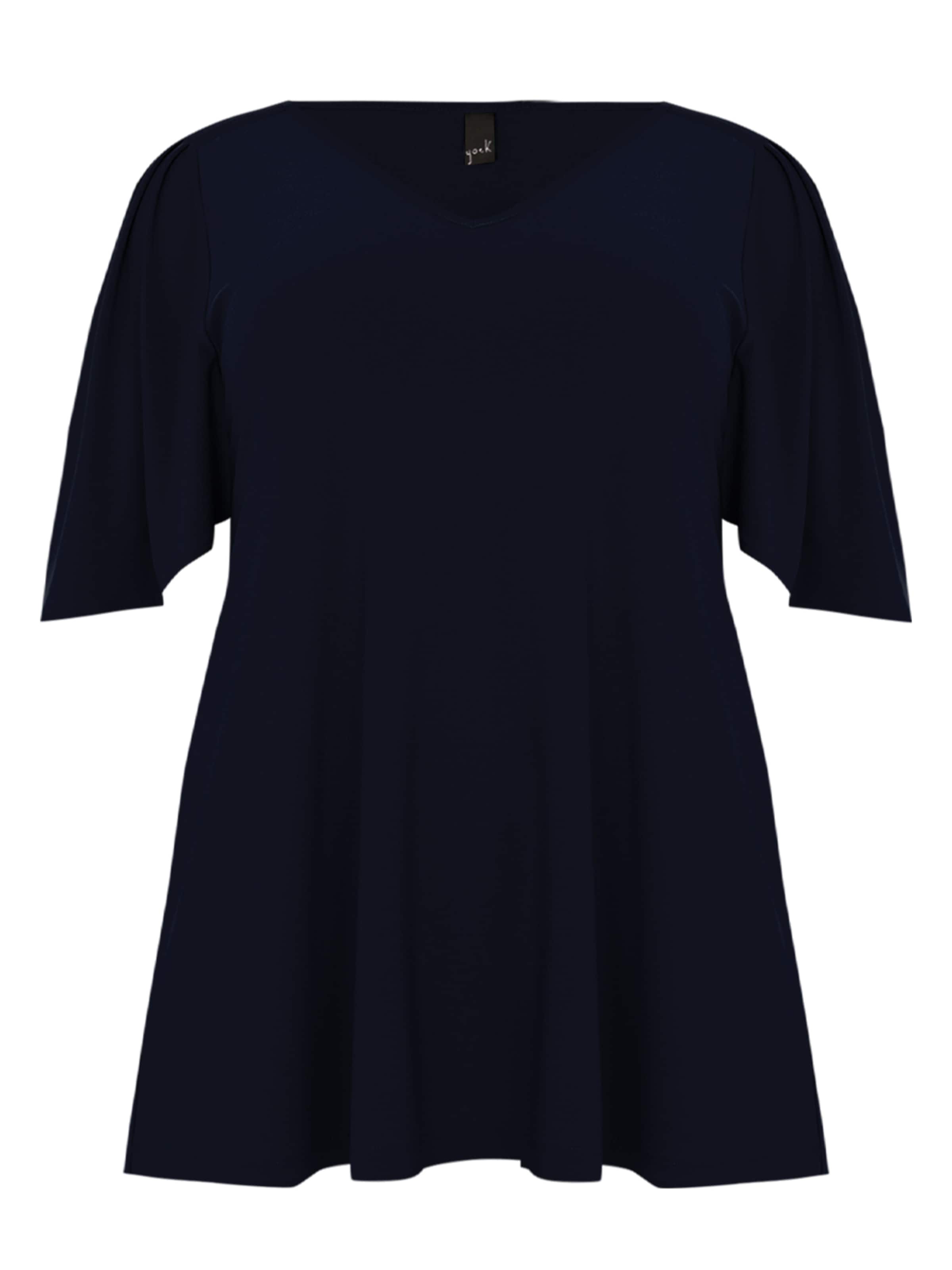 YOEK Tunic in Blue: front