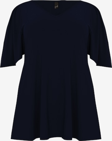 YOEK Tunika in Blau: Vorderseite