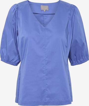 CULTURE Blouse in Blue: front
