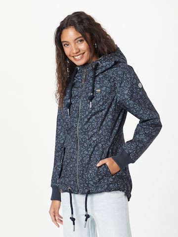 Ragwear Performance Jacket 'Danka' in Blue: front