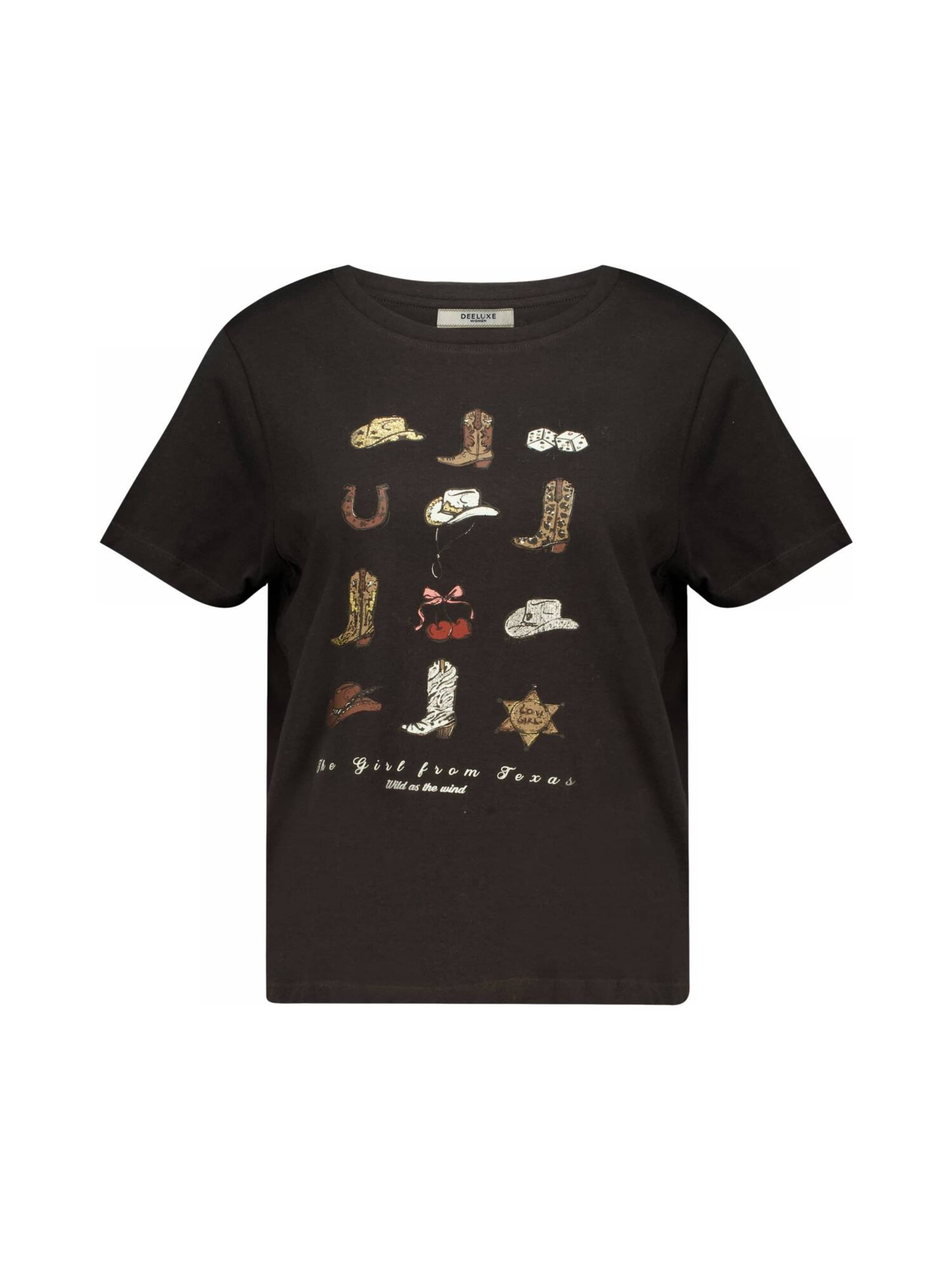Deeluxe Shirt 'Texas' in Grey: front