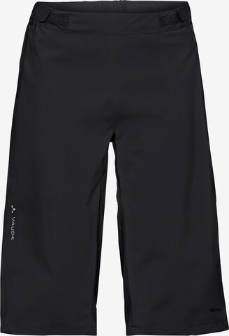 VAUDE Outdoor Pants 'Moab Rain STS' in Black: front