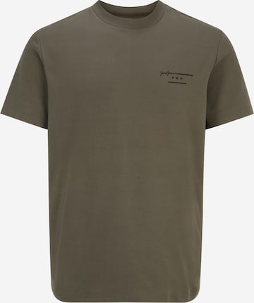 Jack & Jones Plus Shirt 'SANCHEZ' in Green: front