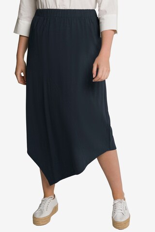 Ulla Popken Skirt in Blue: front