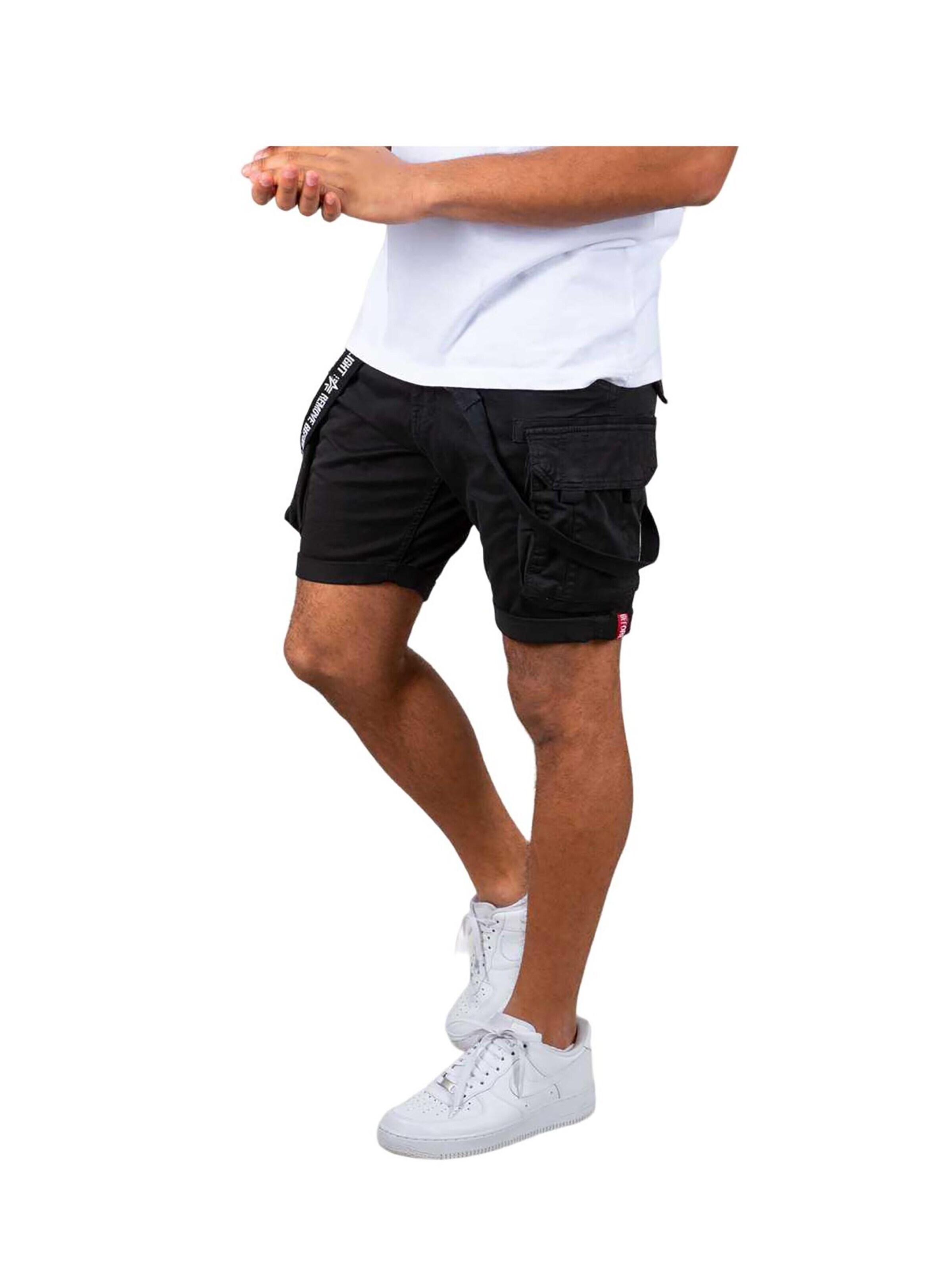 ALPHA INDUSTRIES Regular Hose 'Utility'‌‌‌‌‌‌‌‌‌‌ in Schwarz