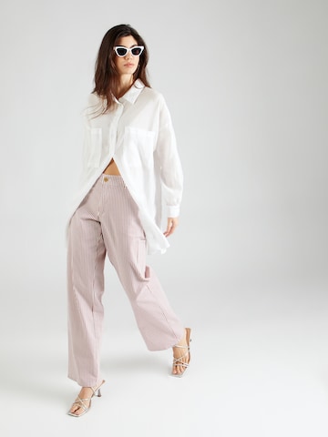 Wide leg Pantaloni cargo di Sofie Schnoor in rosso