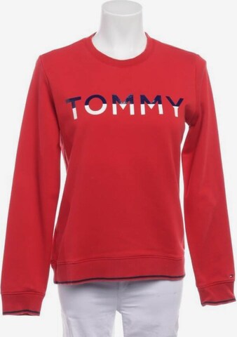 TOMMY HILFIGER Sweatshirt & Zip-Up Hoodie in S in Red: front