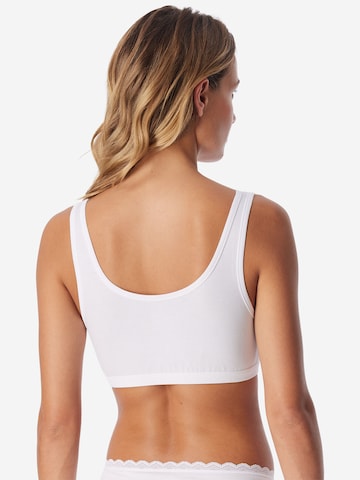 uncover by SCHIESSER Bustier Bustier ' Cotton Lace ' in Weiß