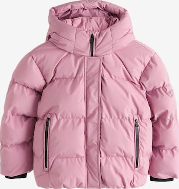 Superdry & Co Talvitakki värissä vaaleanpunainen: etupuoli