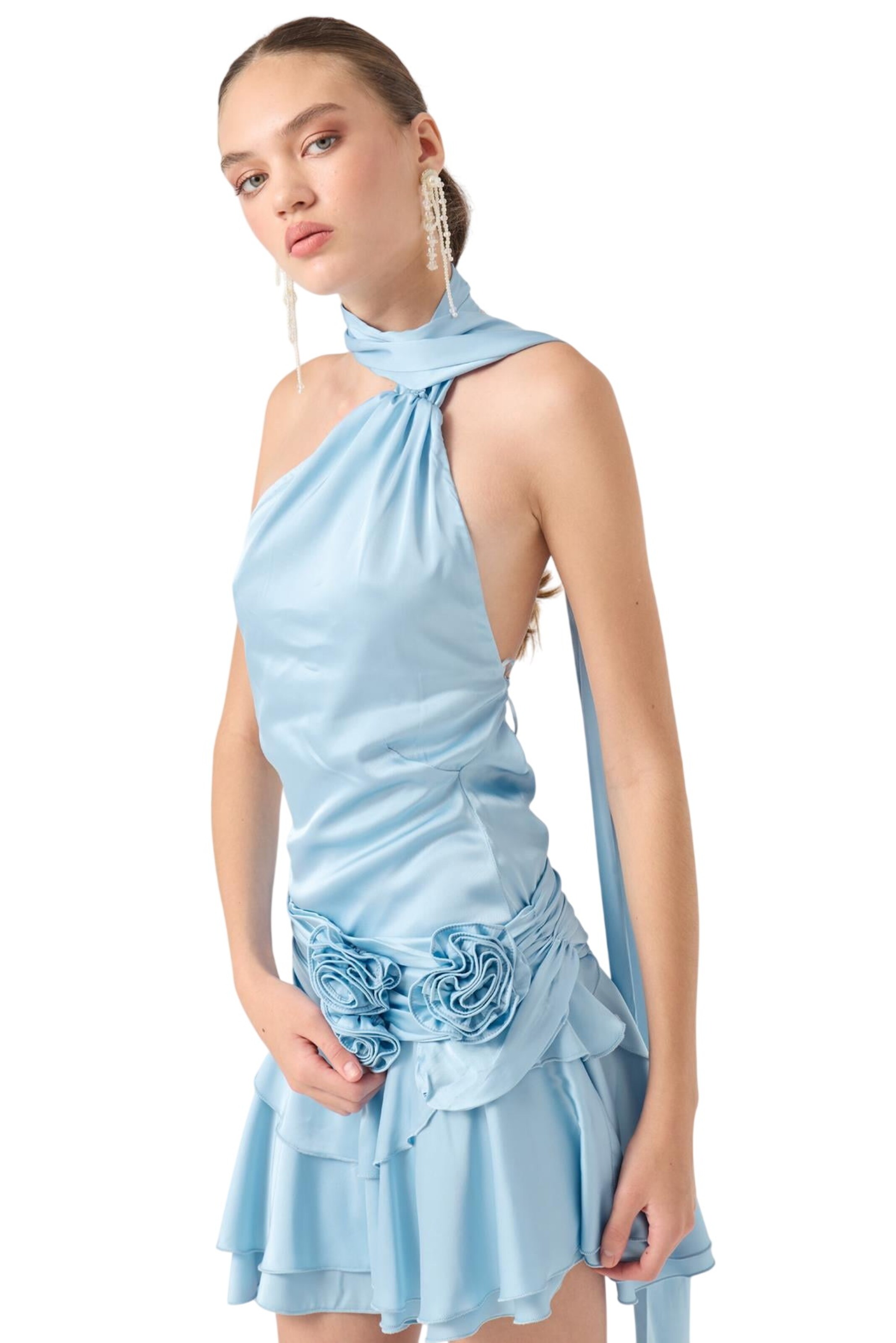 HOLLY LOLLY Jurk in Blauw