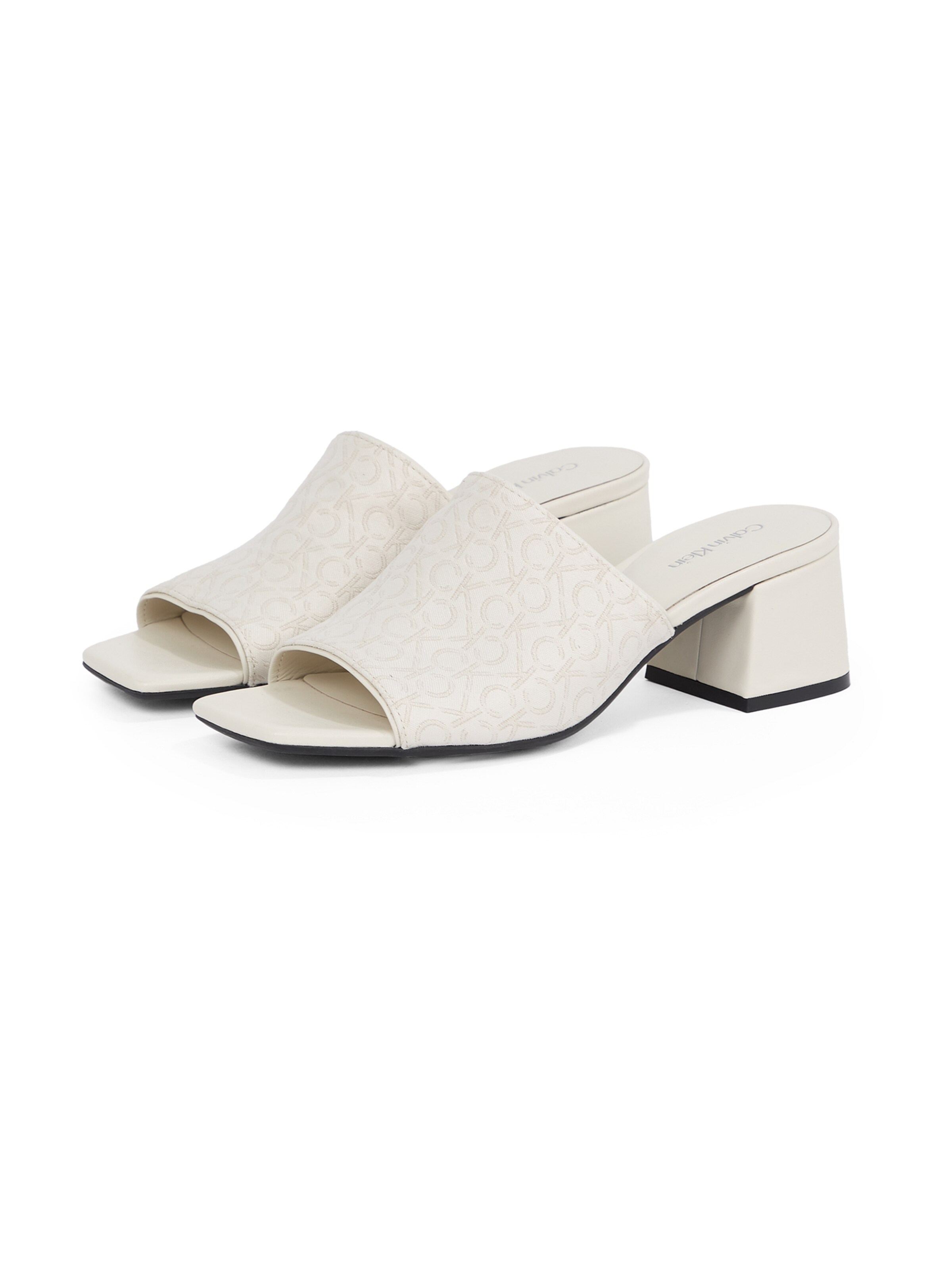 Calvin Klein Šľapky - Biela