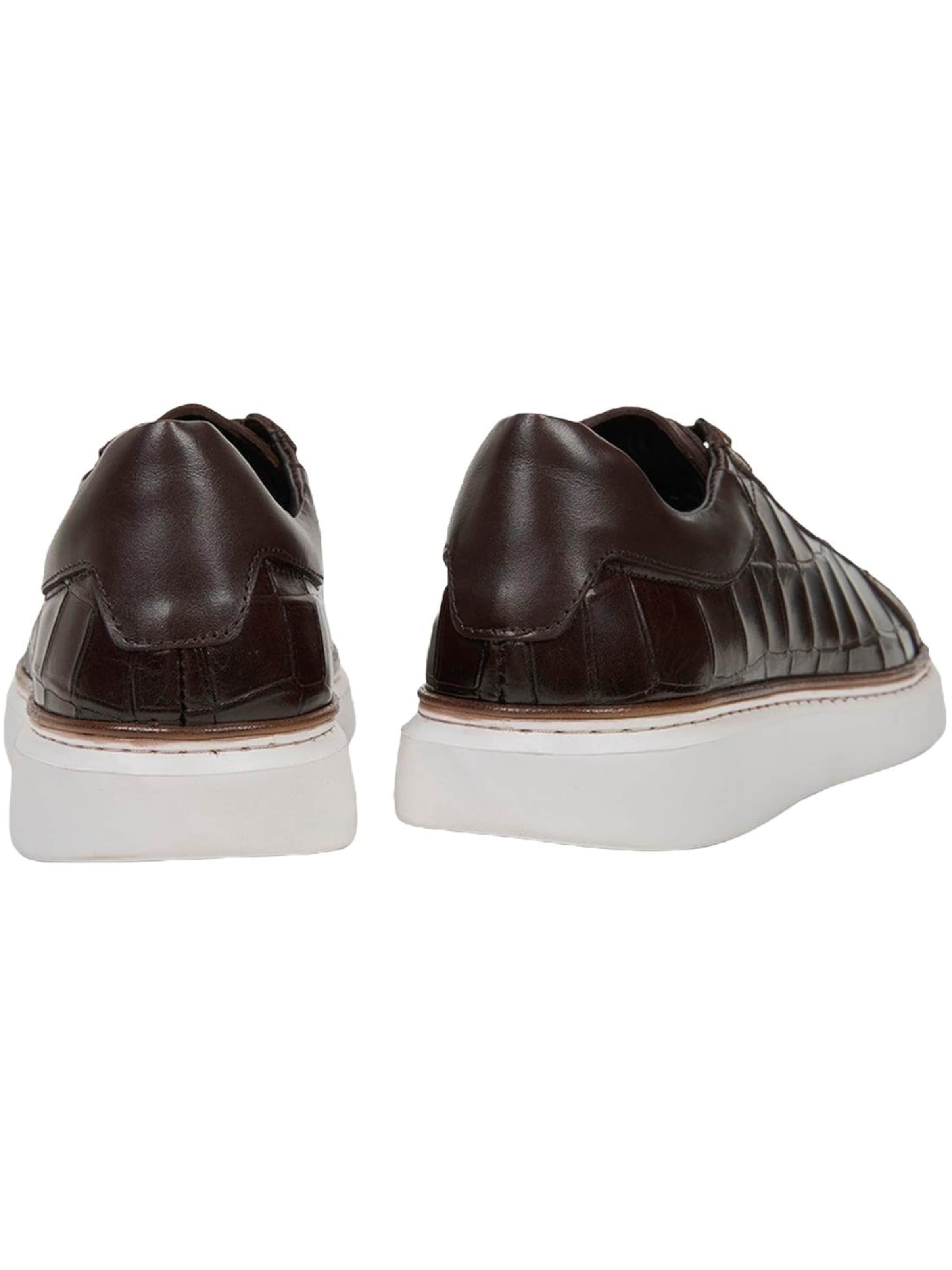 Desa Slip-on 'Schnürschuhe' in Brown