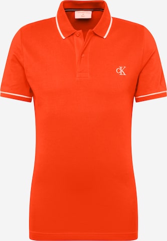 Calvin Klein Jeans - Camisa em vermelho: frente