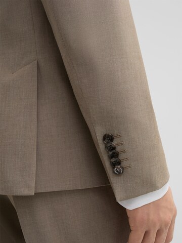 STRELLSON Slim fit Suit 'Adrien-Madden' in Beige