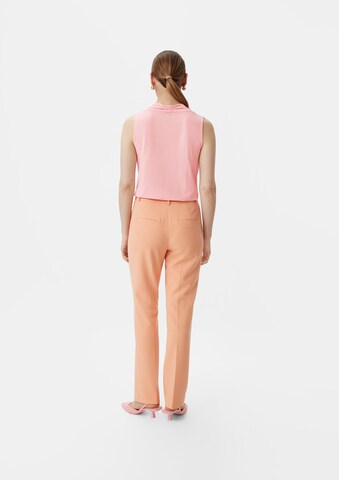 T-shirt COMMA en rose : derrière